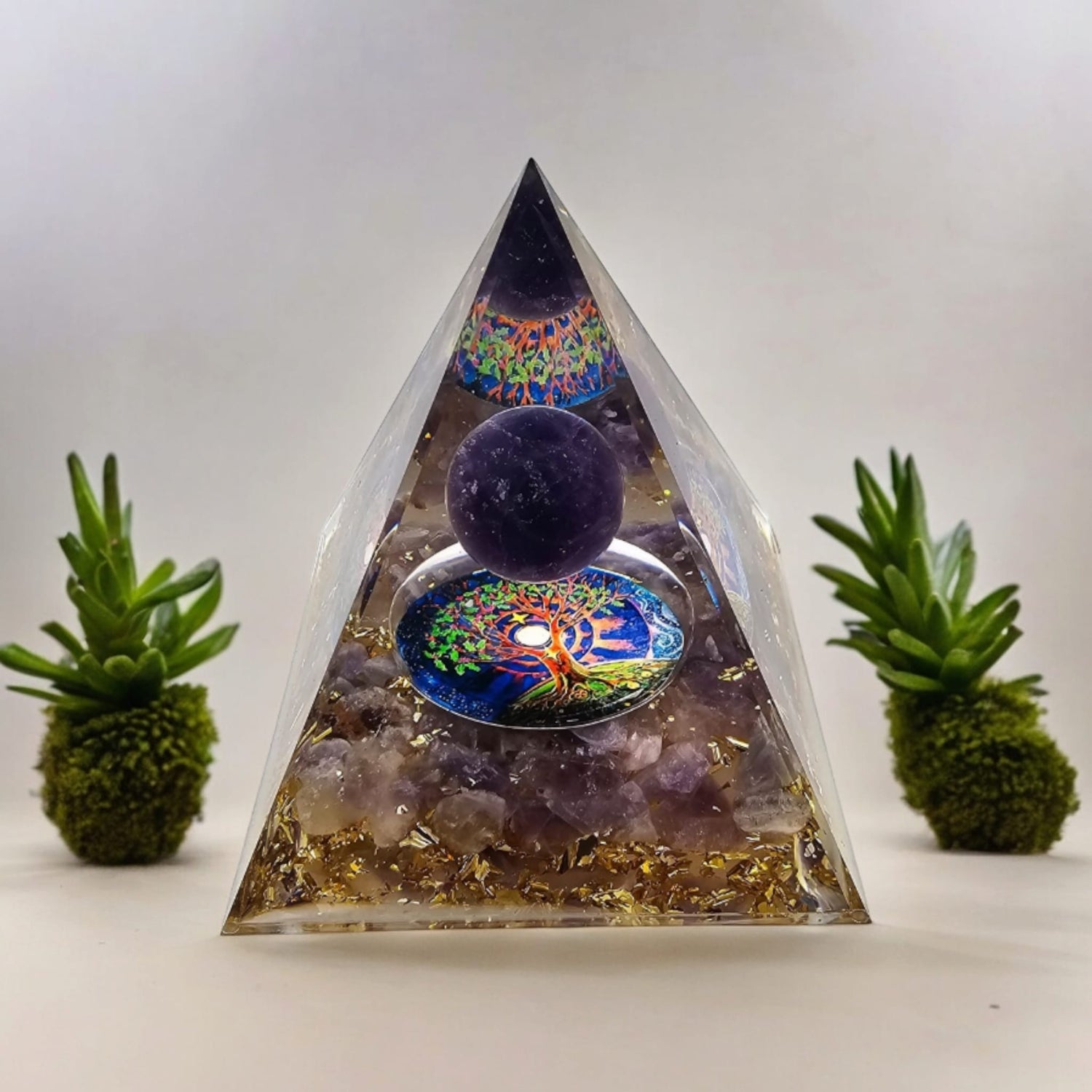 Orgone Crystal Pyramid