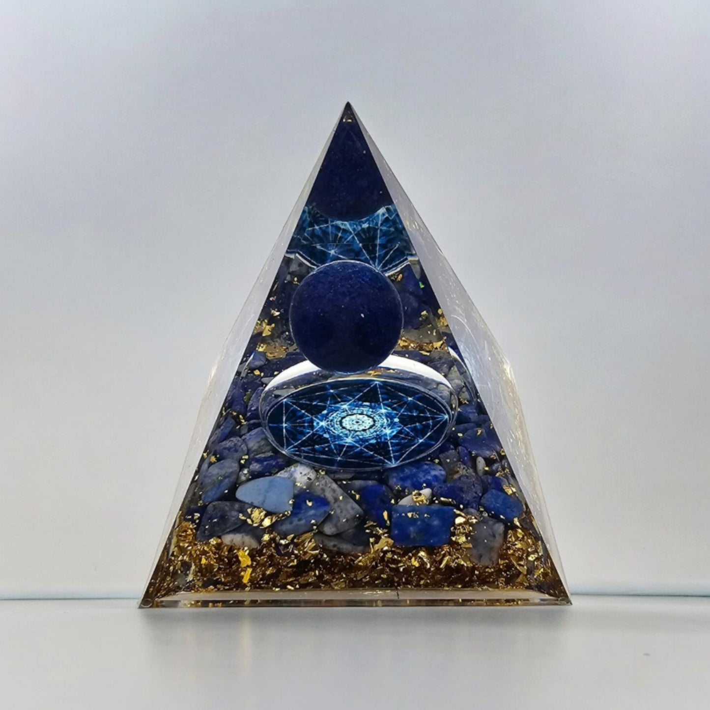 Lapis Lazuli Orgone Pyramid