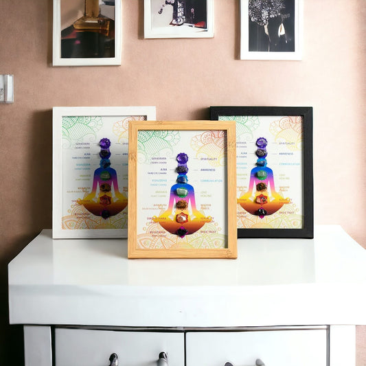 7 Chakra Picture Frame for Home Office Decor